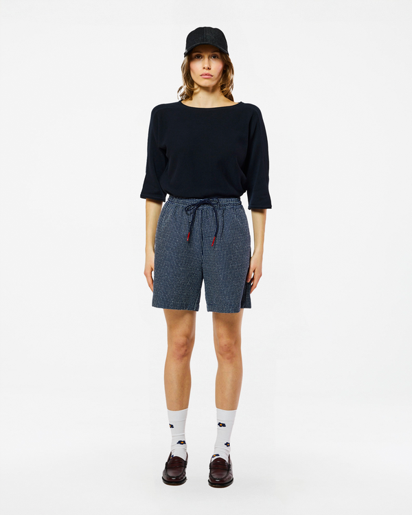 homecore SHORT AMELIE CACTUS NAVY-WHITE