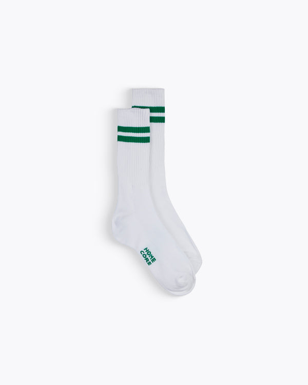 homecore SPORT WHITE-GREEN SOCKS