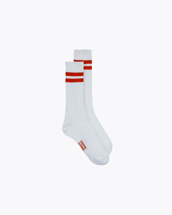 homecore SPORT WHITE-RED SOCKS