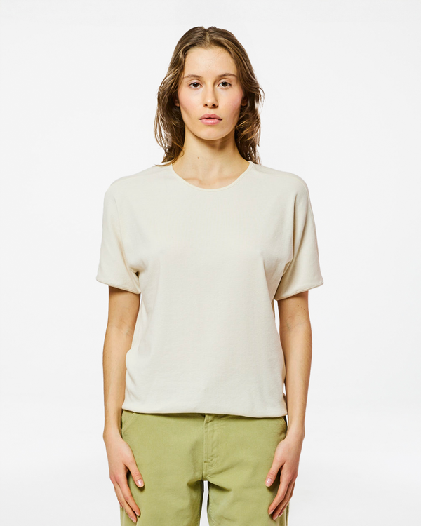 homecore T-SHIRT UKKA LIGHT IVORY