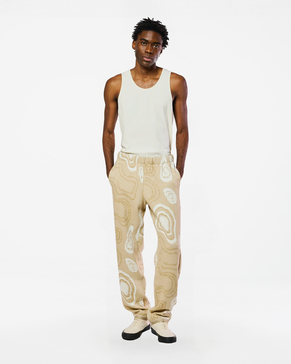 Homecore TAIPAI NUCLEUS CREAM MULTI SWEATPANTS