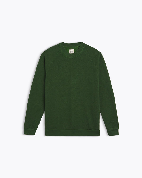 Homecore TERRY BIG GREEN SWEATSHIRT
