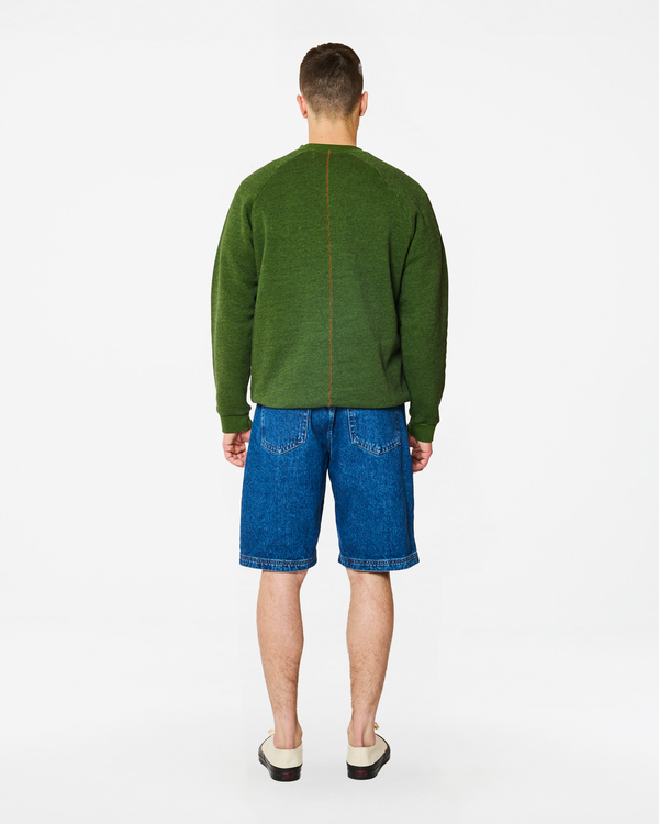 Homecore TERRY BIG GREEN SWEATSHIRT
