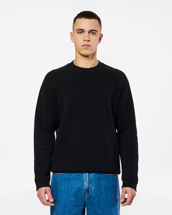 homecore TERRY BLACK SWEATSHIRT
