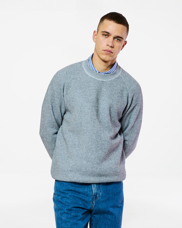 homecore TERRY PASTEL BLUE SWEATSHIRT