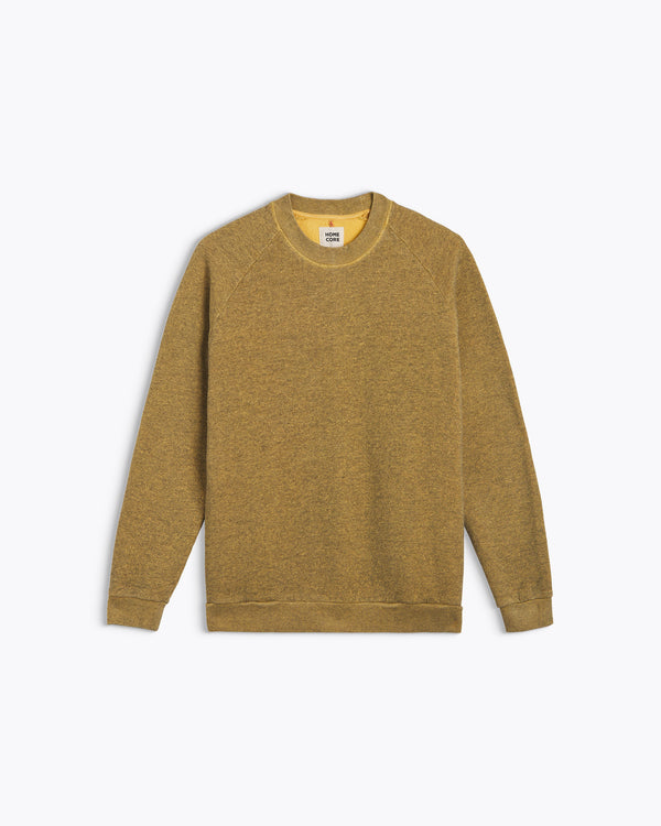 Homecore TERRY SOFT YELLOW SWEATSHIRT