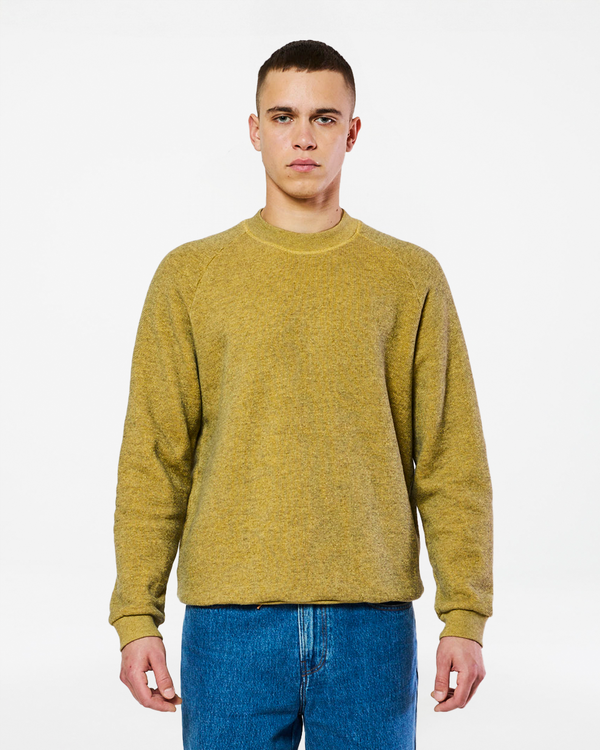 homecore TERRY SOFT YELLOW SWEATSHIRT