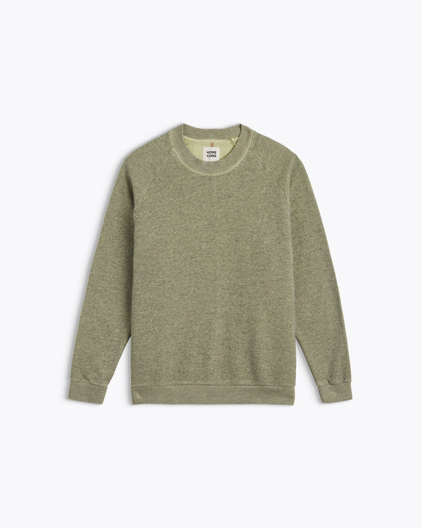 Homecore TERRY SWAMP GREEN SWEATSHIRT