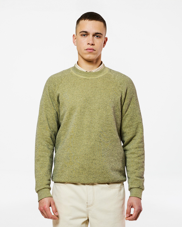 homecore TERRY SWAMP GREEN SWEATSHIRT