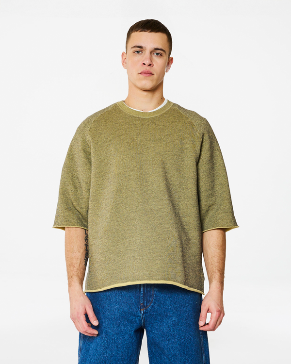 homecore TERRY TEE SWAMP GREEN T-SHIRT