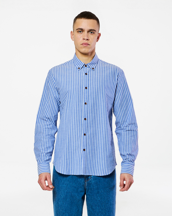 homecore TOKYO MAR BLUE-WHITE SHIRT