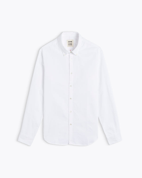 Homecore TOKYO OXFORD WHITE SHIRT