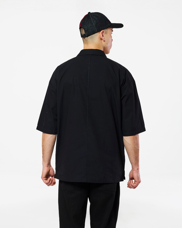 Homecore TONY RIPSTOP BLACK POLO