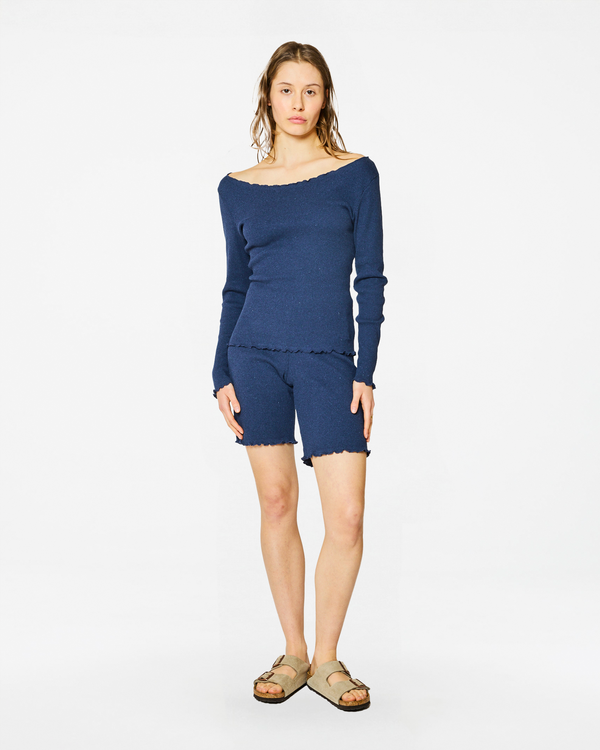 Homecore TOP LINA DENIM DARK BLUE