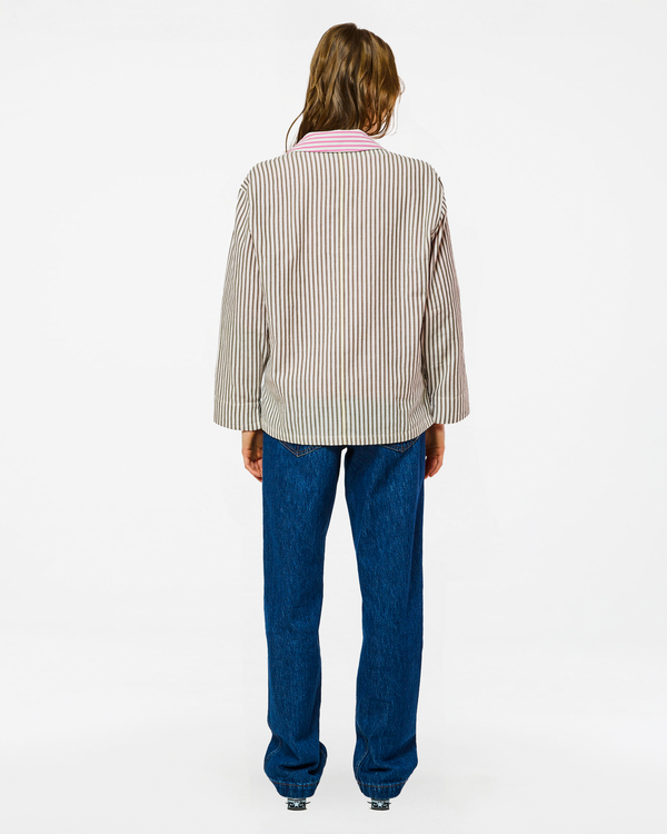 Homecore VESTE ALMA STRIPES KHAKI STRIPES