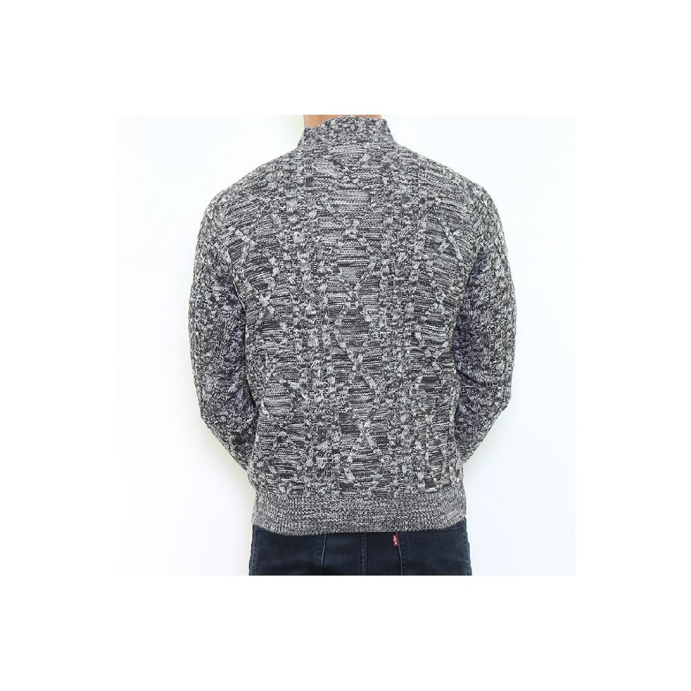 Hopenlife Gilet Col Revers Boutonné JACAGUAS Gris Anthracite