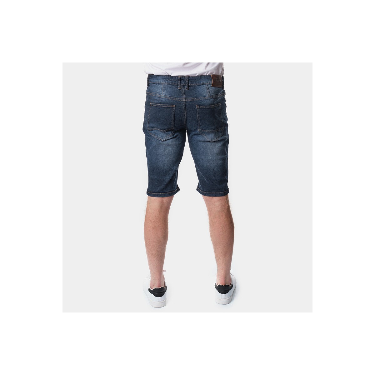 Hopenlife Bermuda Jean CHOPPER Bleu Brut