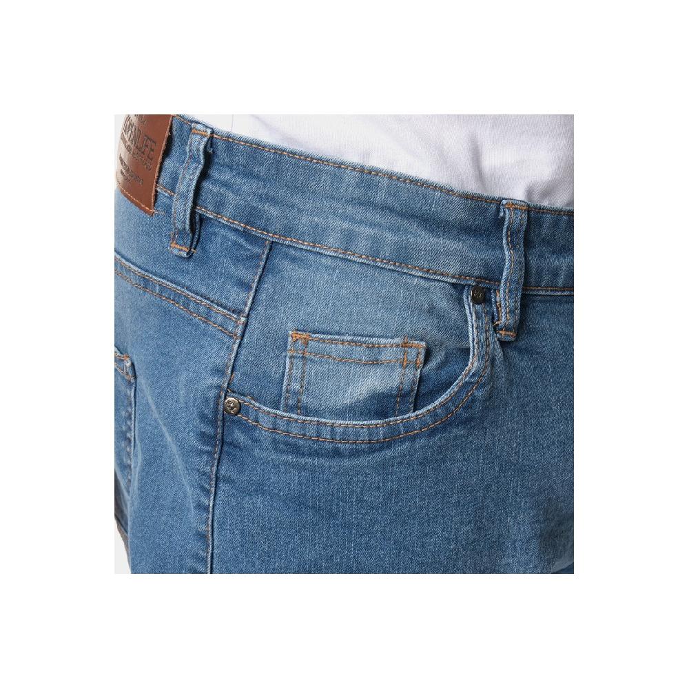 Hopenlife Bermuda Jean CHOPPER Bleu Clair