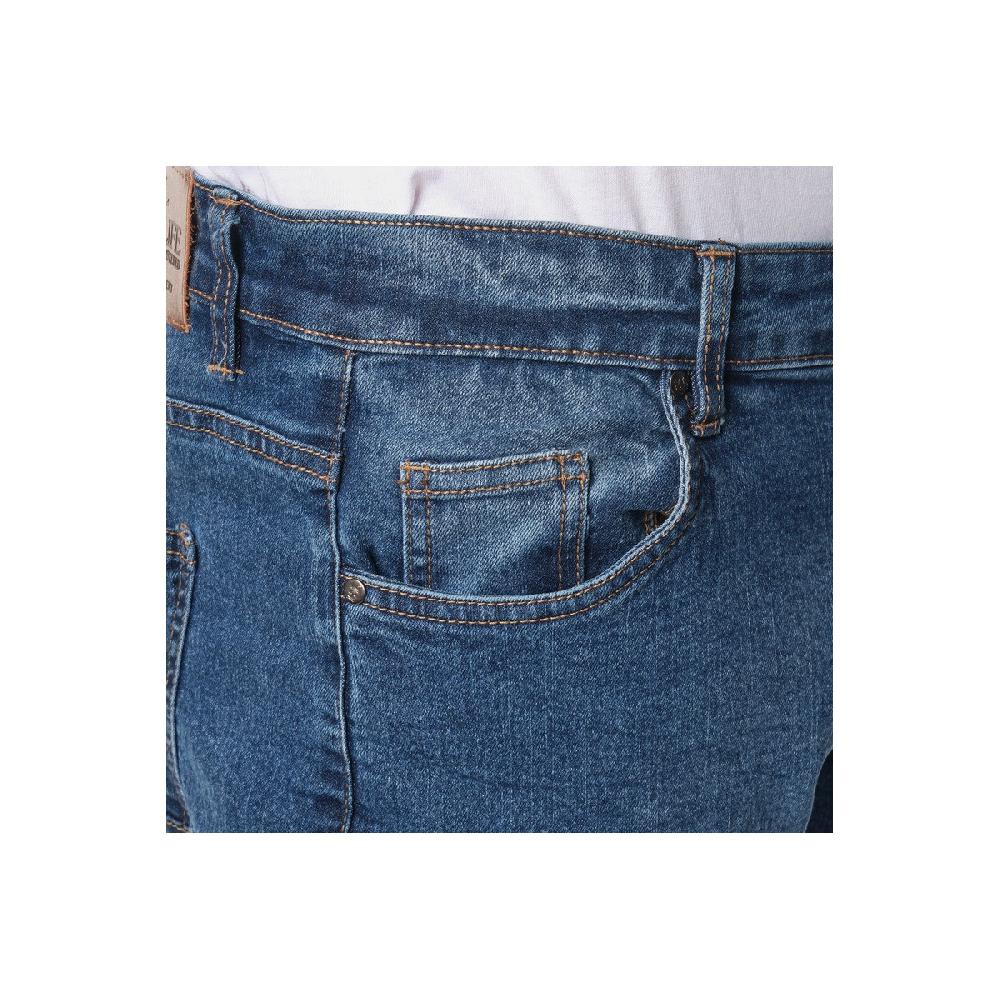 Hopenlife Bermuda Jean CHOPPER Bleu Foncé