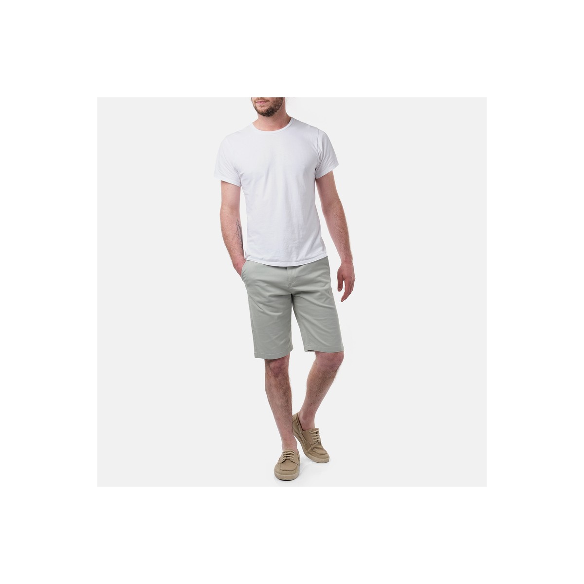 Hopenlife Bermuda LUCKY Aqua Gris