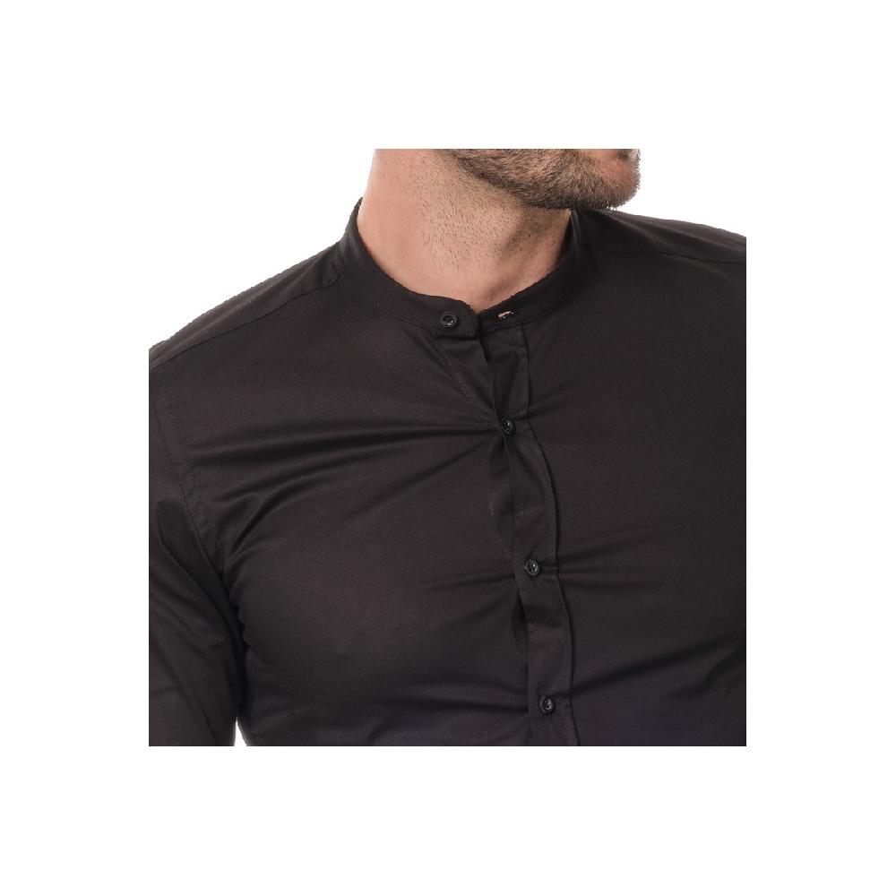 Hopenlife Chemise Col Mao BULMA Noir