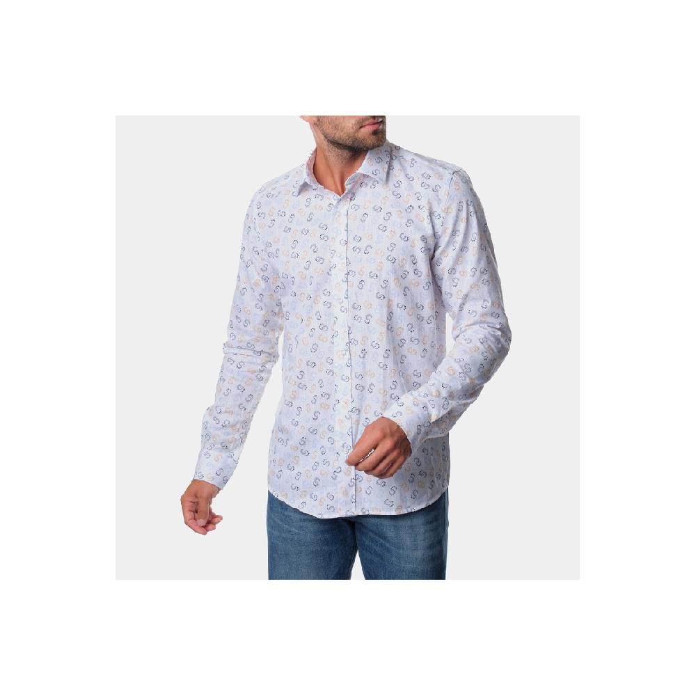 hopenlife Chemise imprimée CHROME Jaune