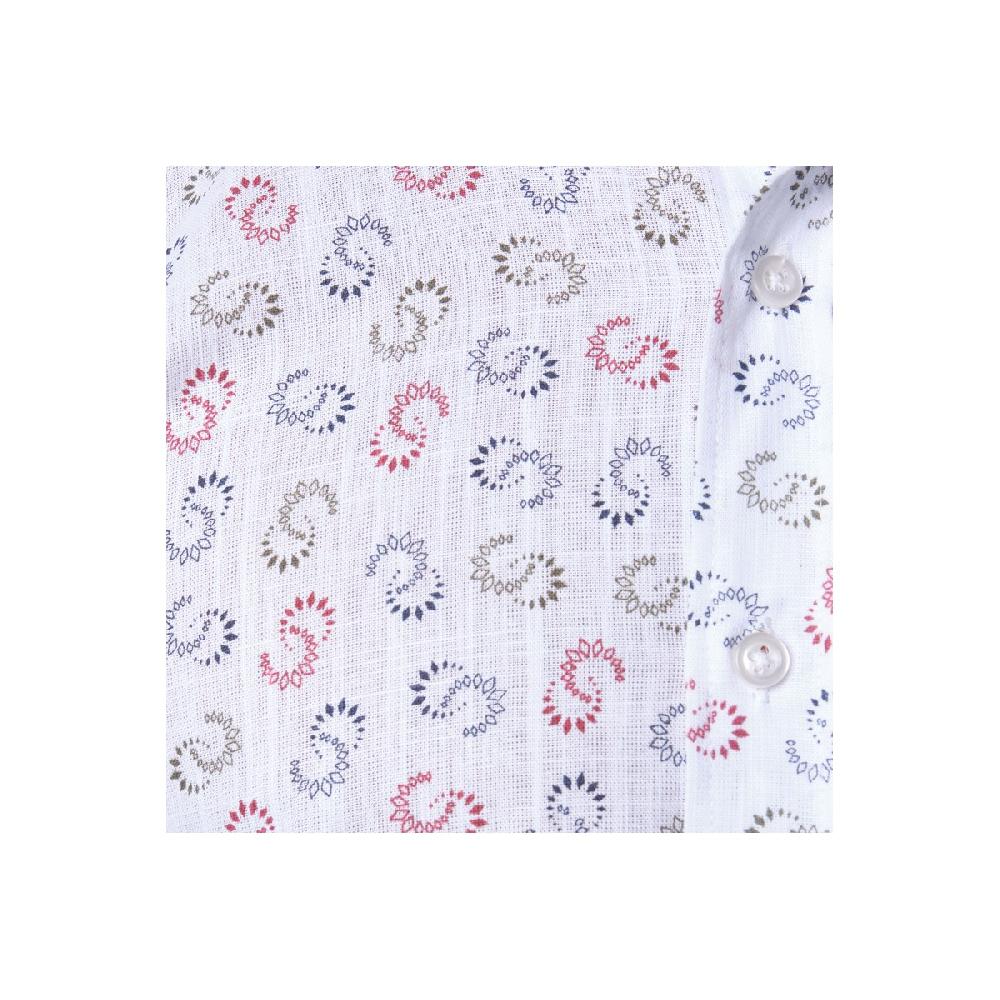 Hopenlife Chemise Imprimée CHROME Rouge