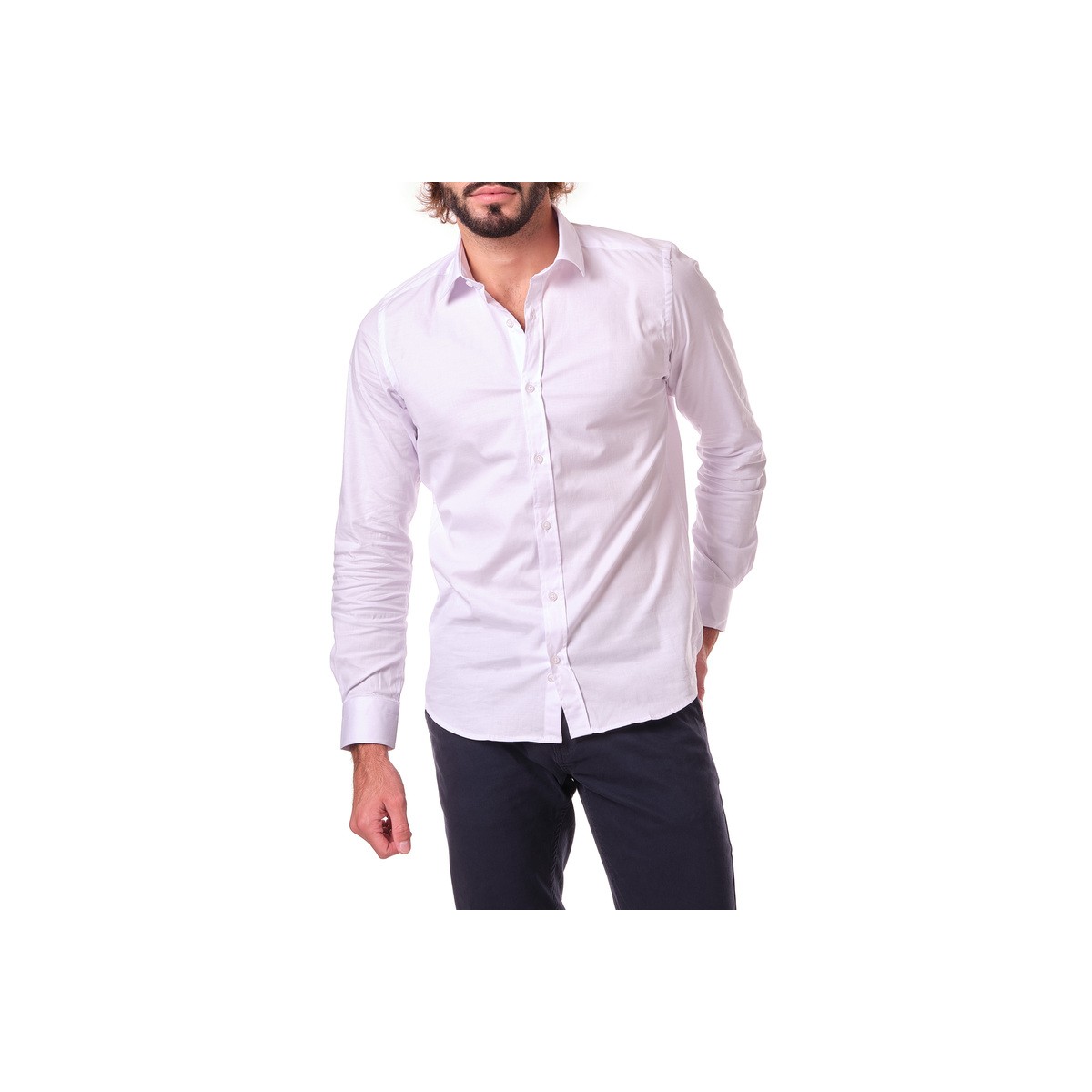 hopenlife Chemise LAZAR Blanc