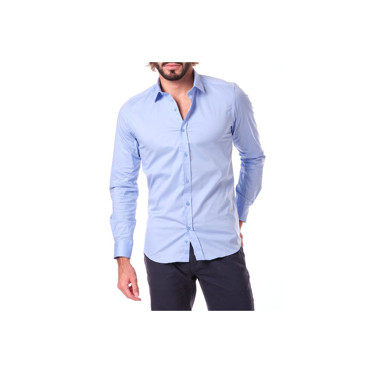 Hopenlife Chemise LAZAR Bleu