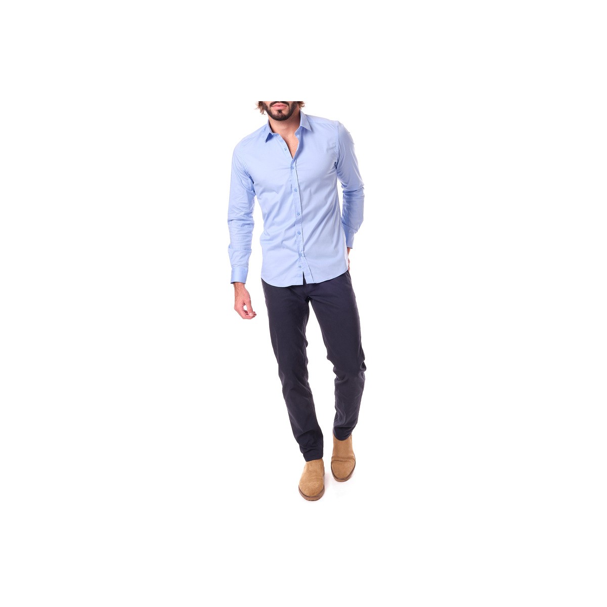 Hopenlife Chemise LAZAR Bleu