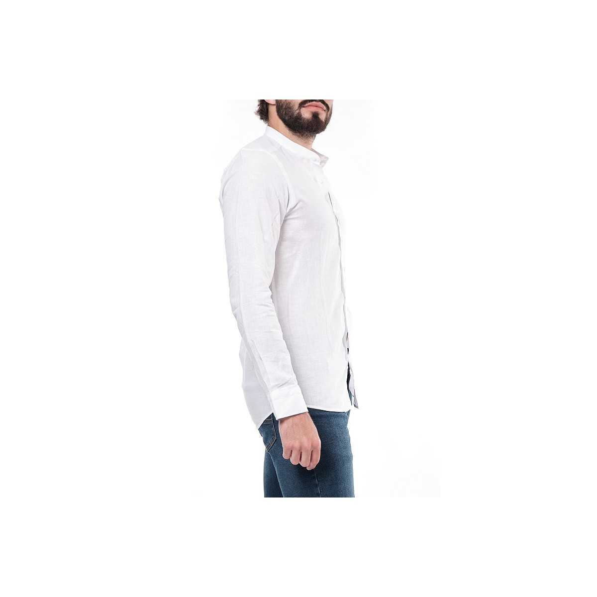Hopenlife Chemise Lin ADAM Blanc