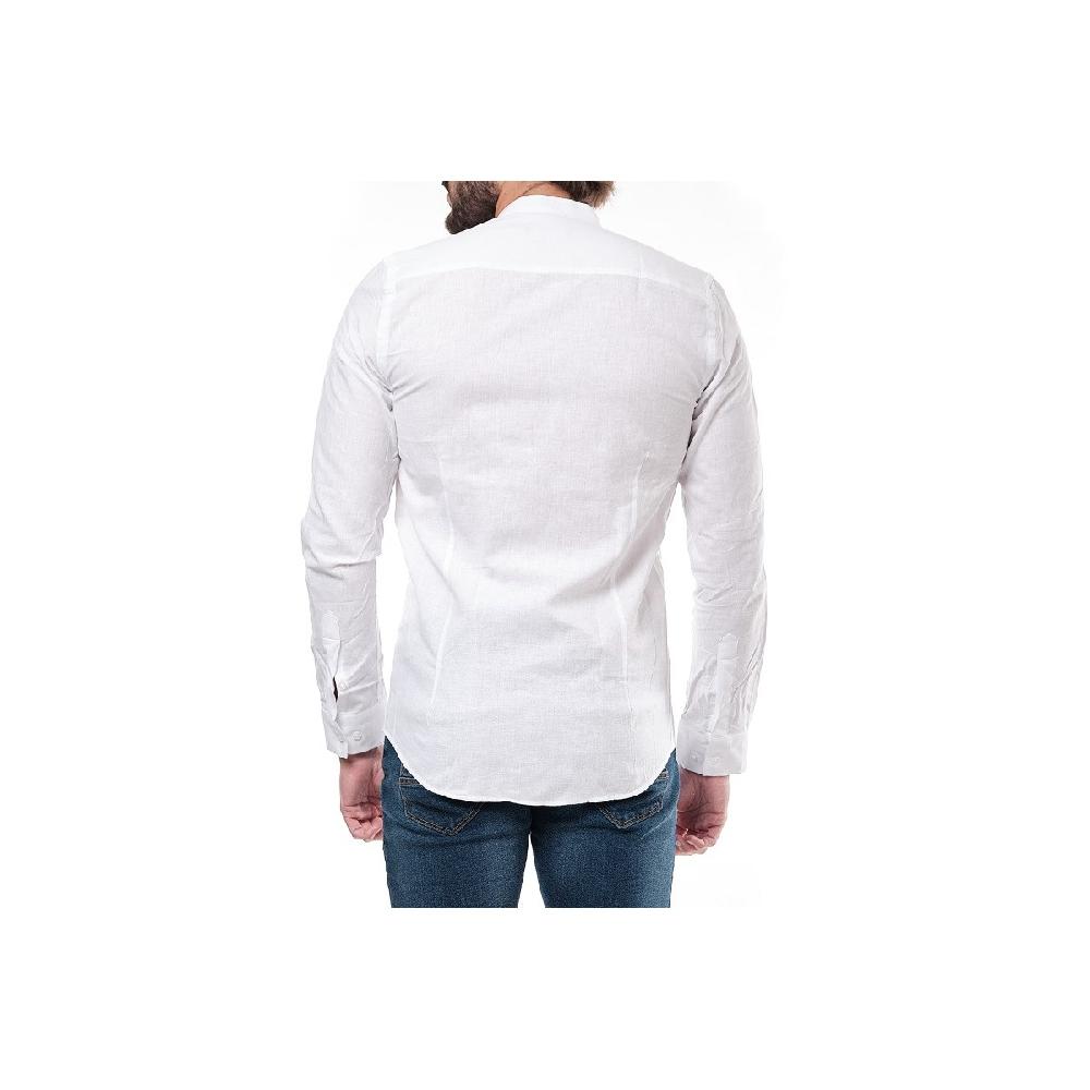 Hopenlife Chemise Lin ADAM Blanc