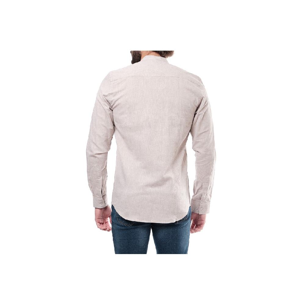 Hopenlife Chemise Lin ADAM Marron