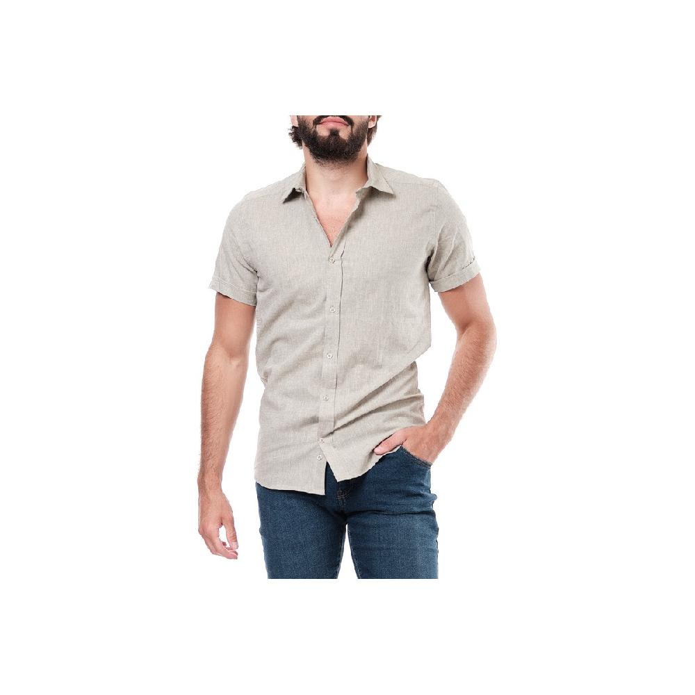 hopenlife Chemise Lin EZREAL Kaki