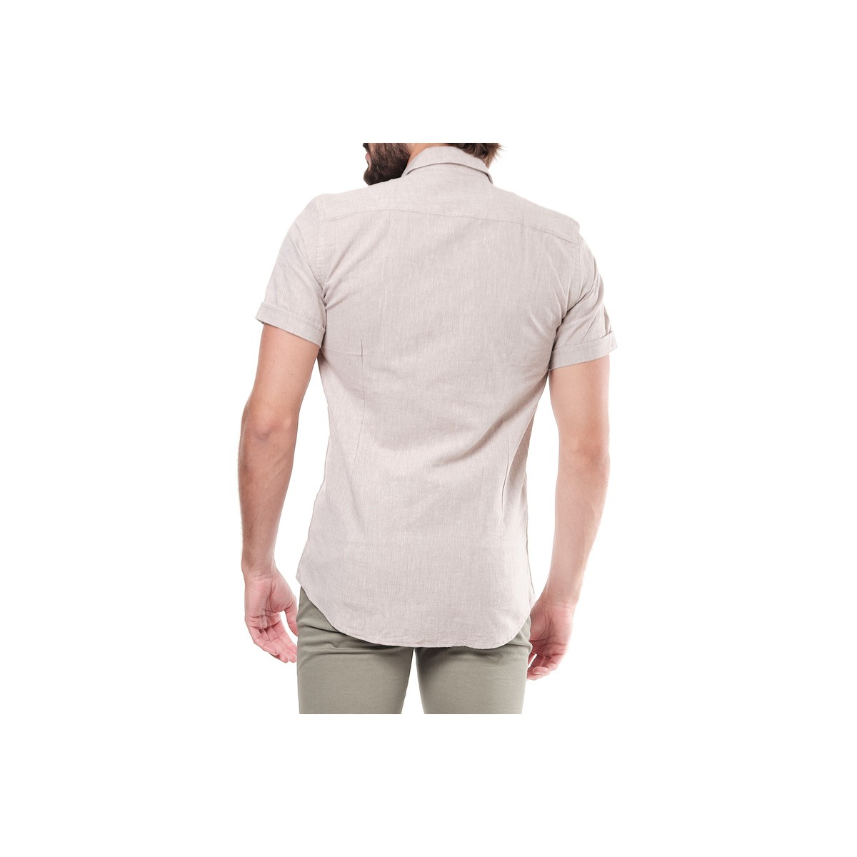 Hopenlife Chemise Lin EZREAL Marron