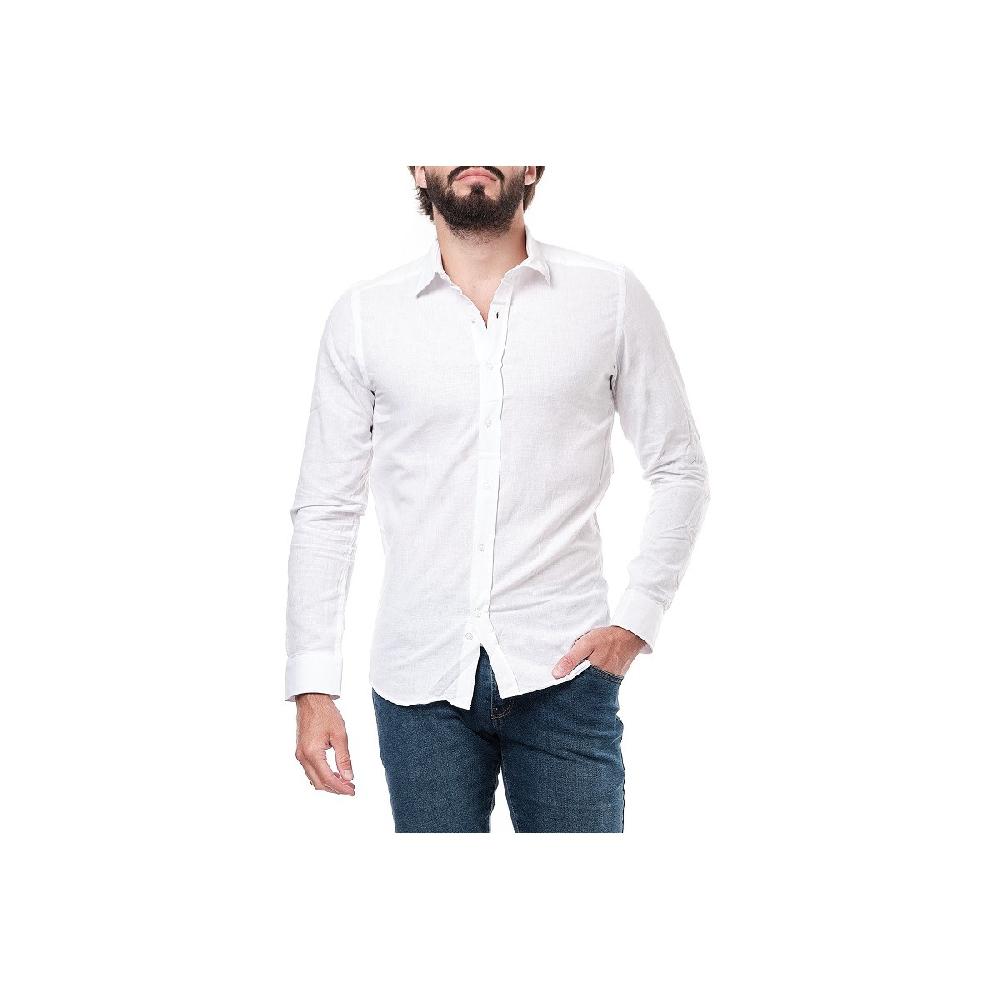 hopenlife Chemise Lin Raphael Blanc