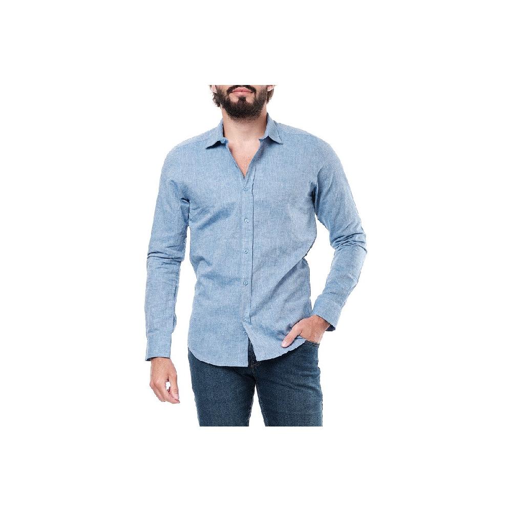 hopenlife Chemise Lin Raphael Navy