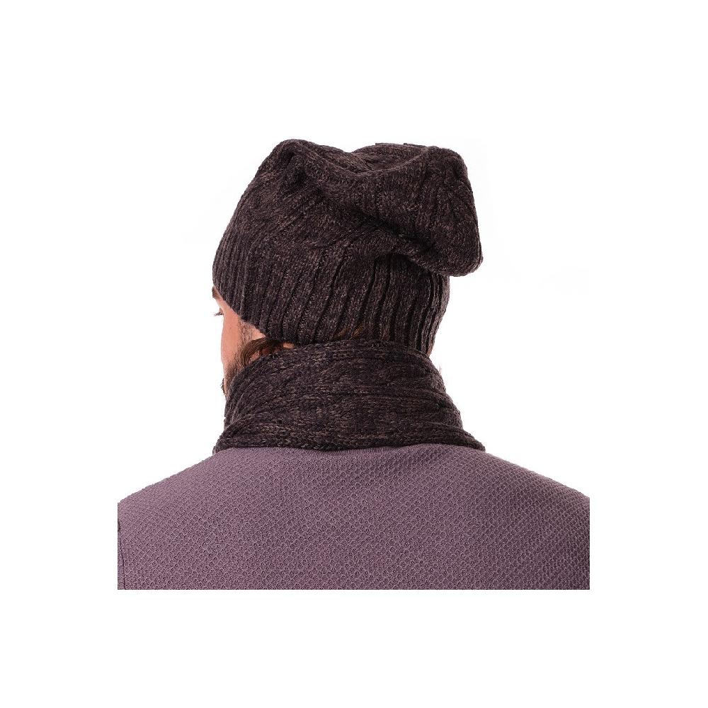 Hopenlife Echarpe Et Bonnet CLUB Noir