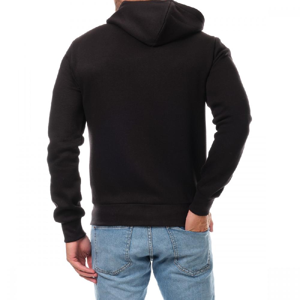 Hopenlife Gilet Zippé à Capuche LAURENT Noir