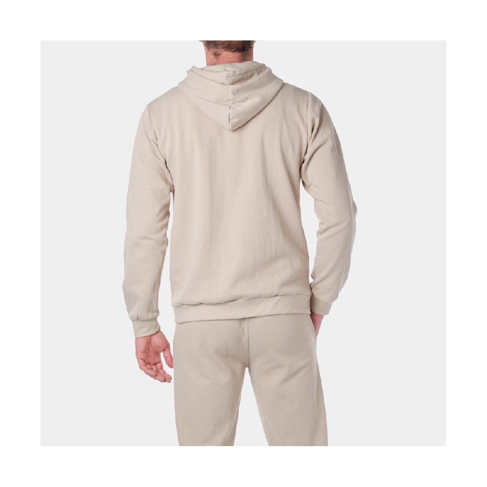 Hopenlife Gilet Zippé à Capuche SATORU Beige