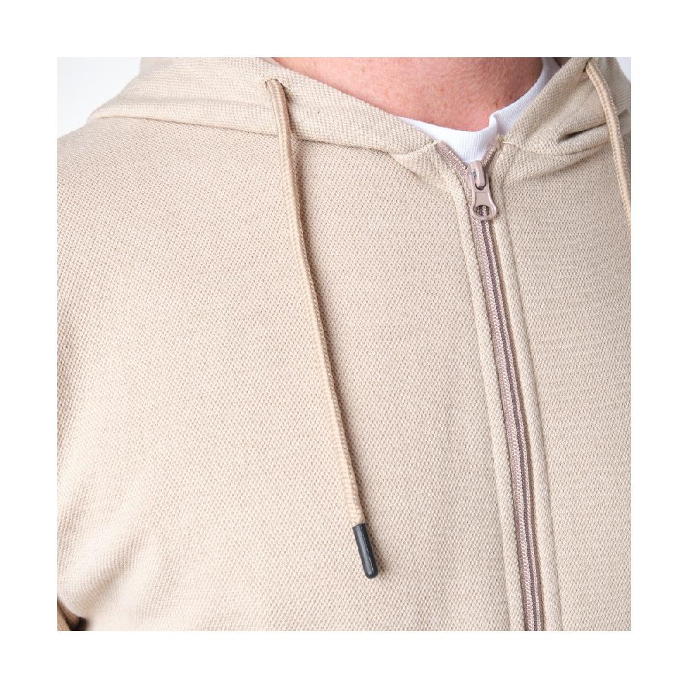 Hopenlife Gilet Zippé à Capuche SATORU Beige