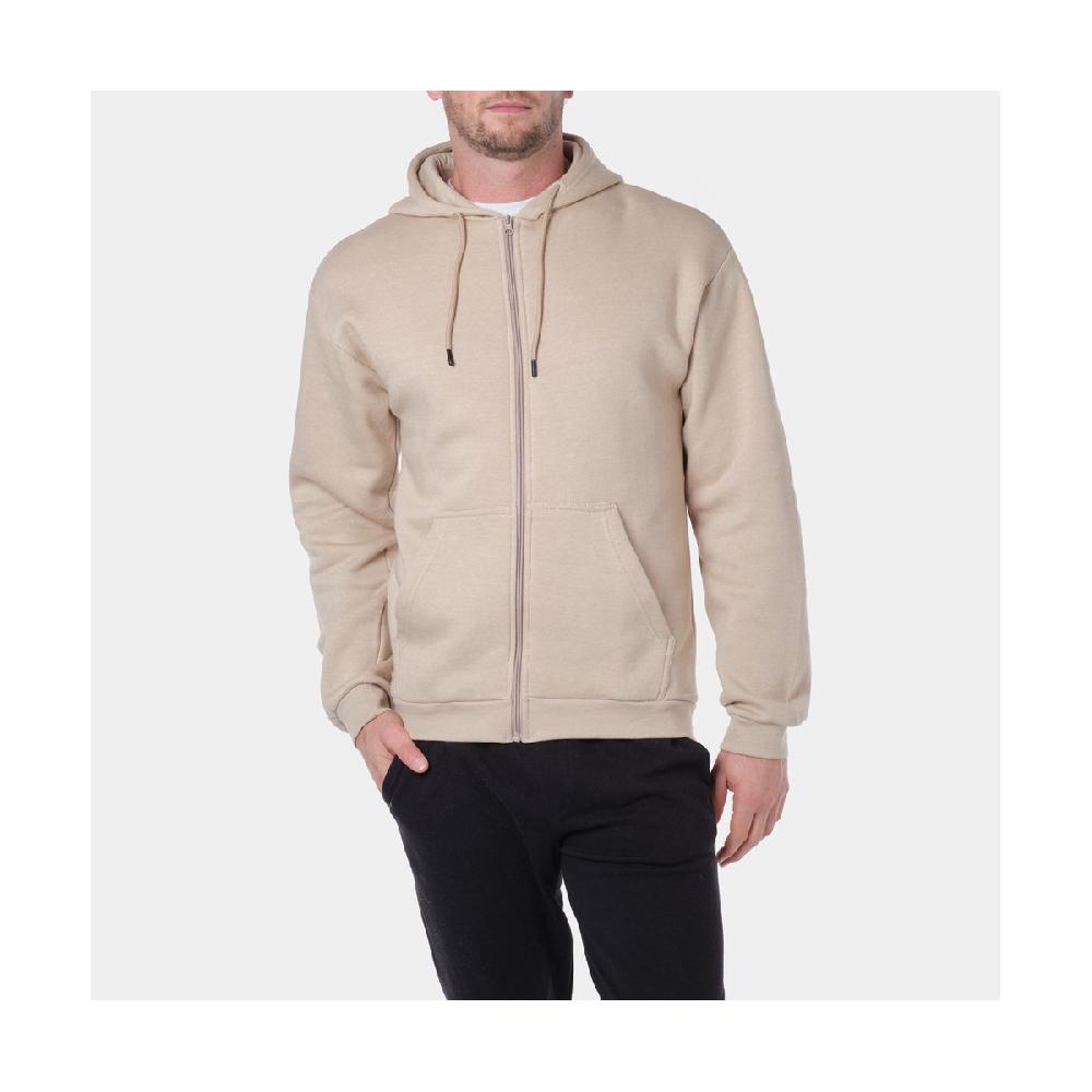 hopenlife Gilet zippé à capuche YAGA Beige