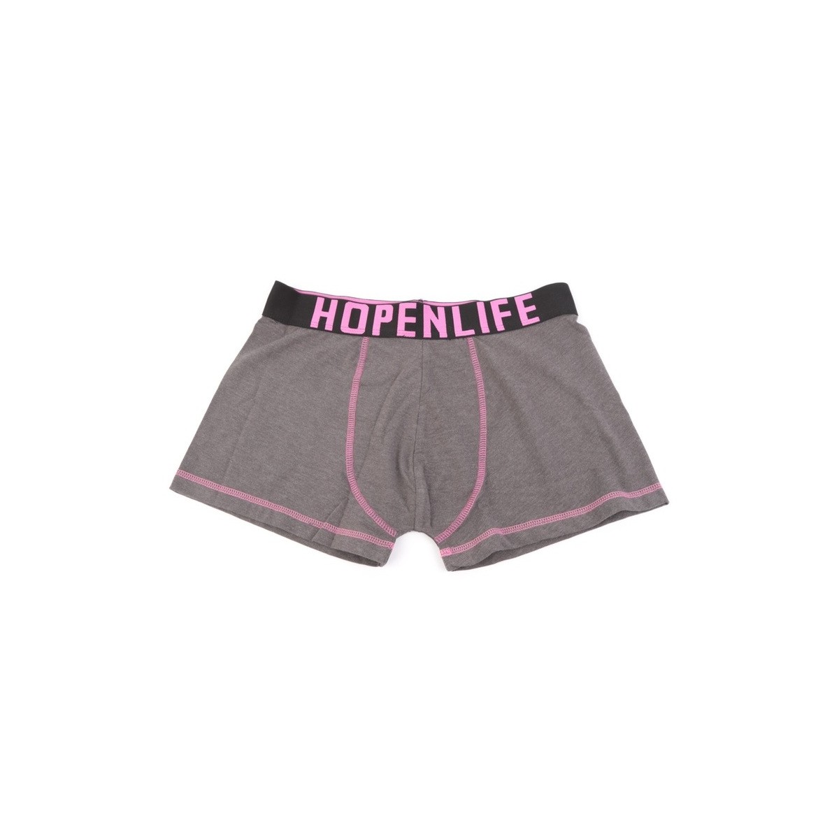 hopenlife Lot boxers USAIN Anthra/Bleu marine