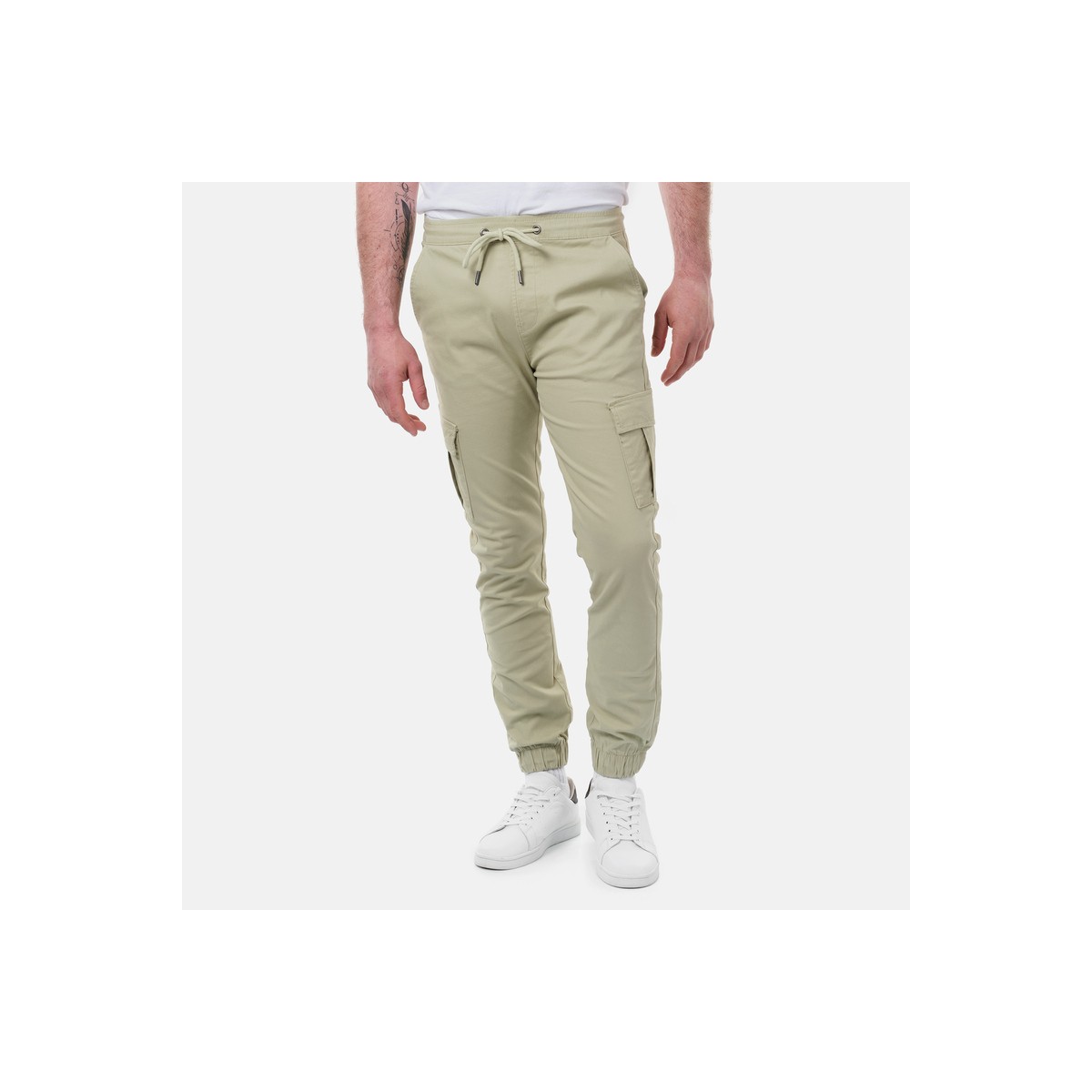Hopenlife Pantalon Cargo KOBY Kaki