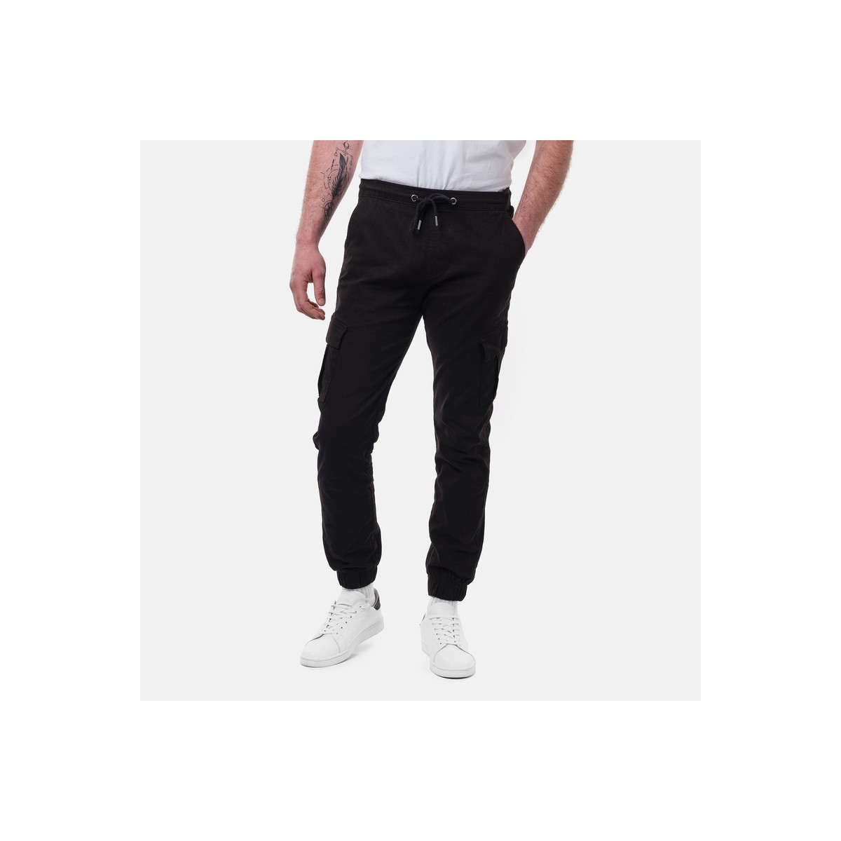 Hopenlife Pantalon Cargo KOBY Noir