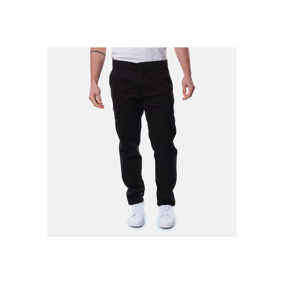 hopenlife Pantalon cargo TRAFALGAR Noir
