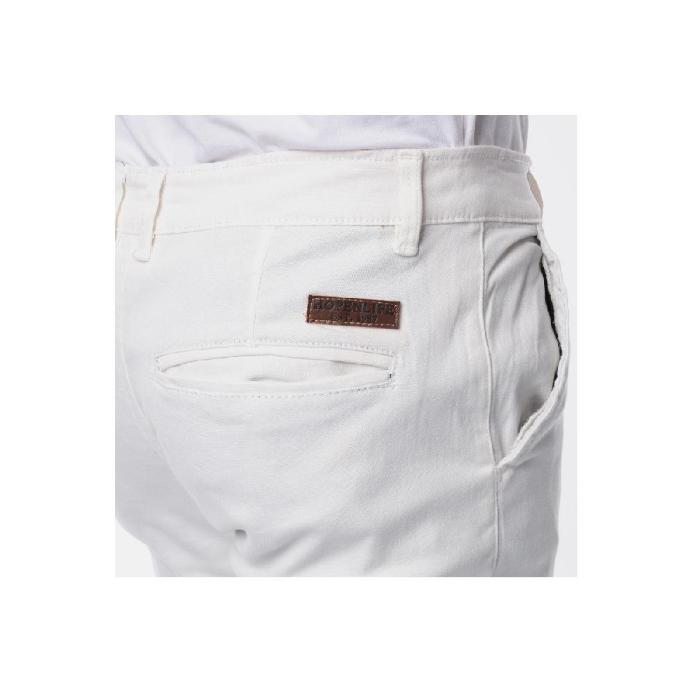 Hopenlife Pantalon Chino KIZARU Blanc