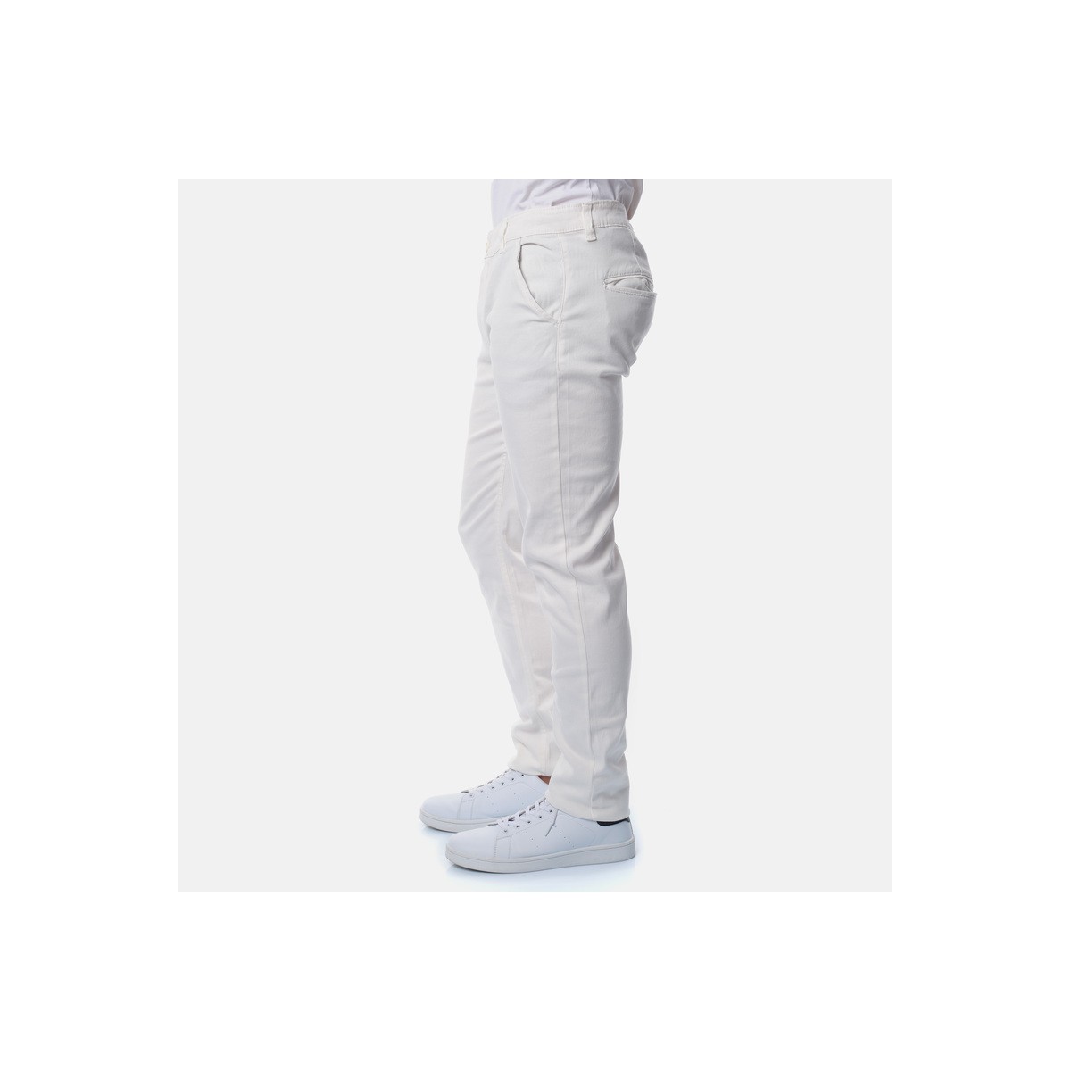 Hopenlife Pantalon Chino KIZARU Blanc