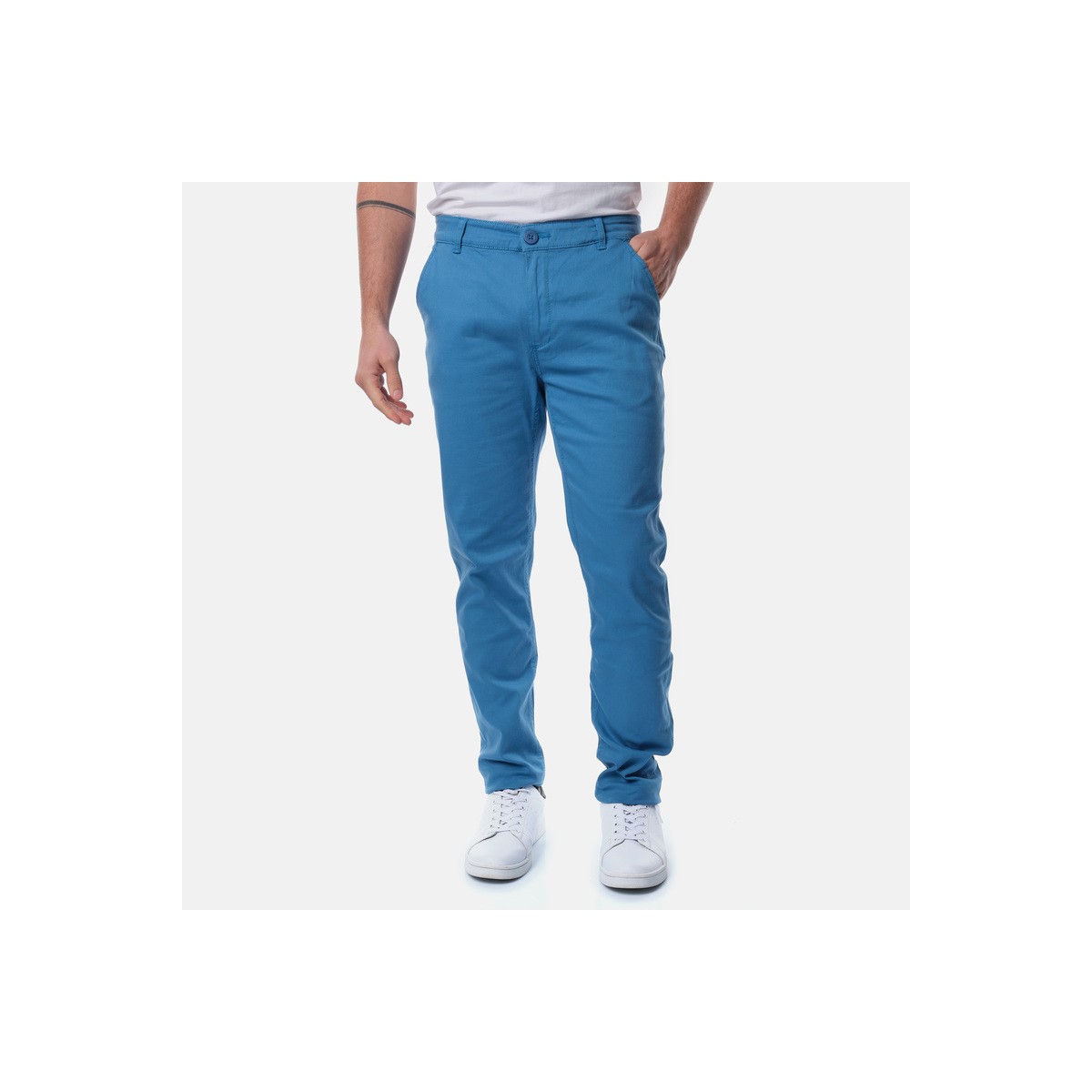 hopenlife Pantalon chino KIZARU Indigo