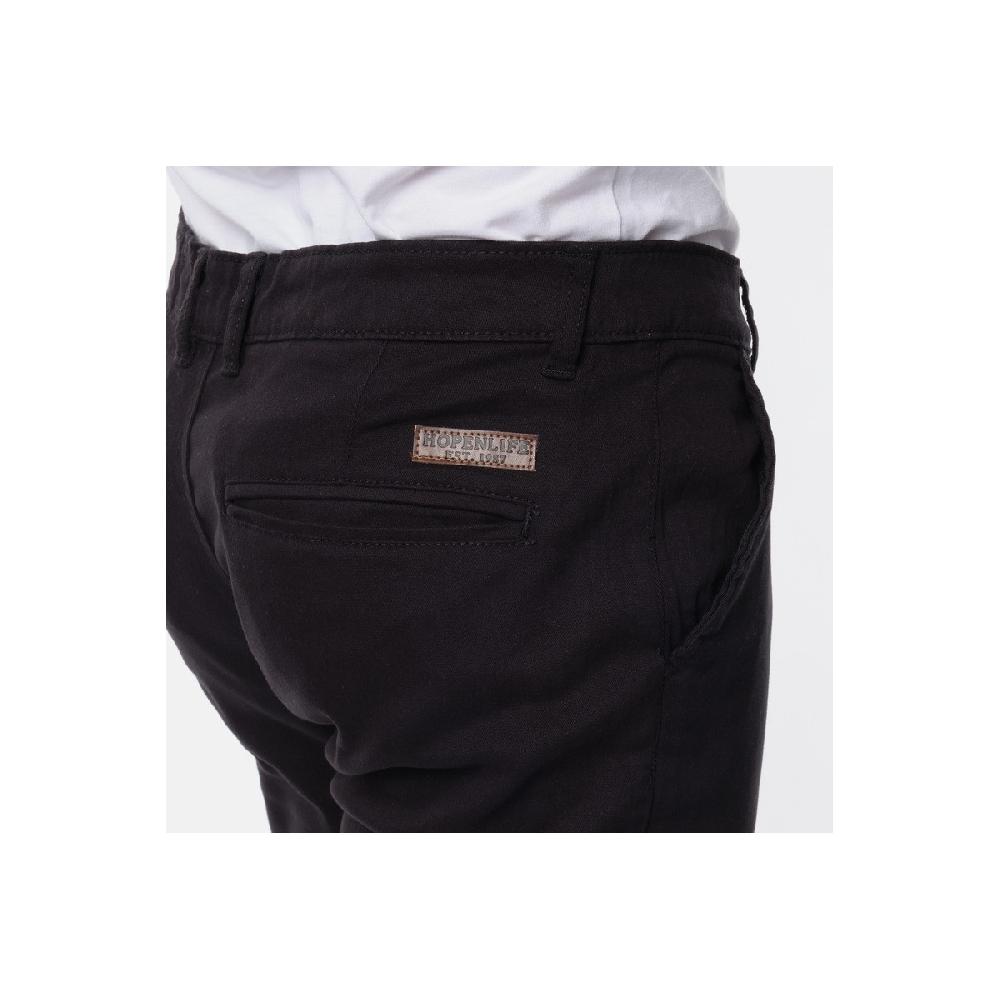 Hopenlife Pantalon Chino KIZARU Noir